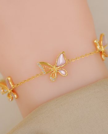 RANTAI TANGAN 3 DELICATE WINGS MOTHER OF PEARL