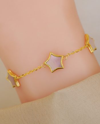 RANTAI TANGAN BINTANG HARAPAN MOTHER OF PEARL