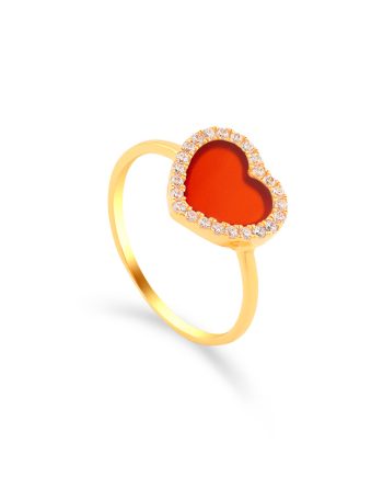 CINCIN BRISA STONE BATU AGATE MERAH (BESAR)