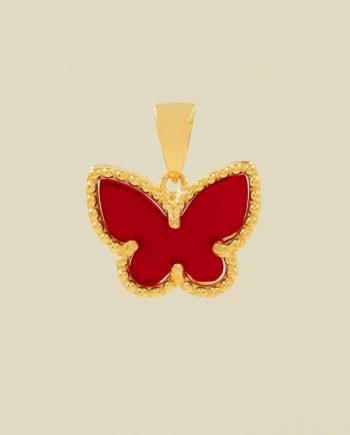 LOKET RAMA-RAMA VERA (BESAR) BATU AGATE MERAH