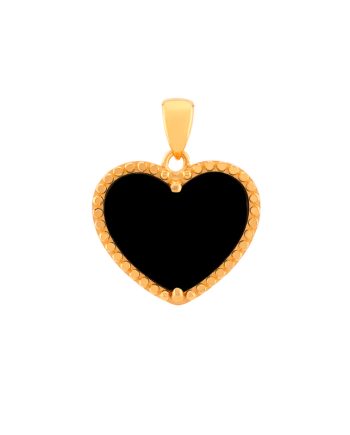 LOKET FUN AMORE BATU AGATE HITAM