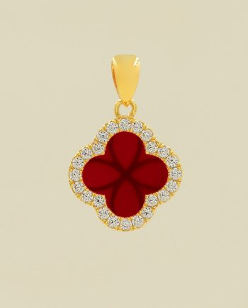 LOKET CALDO BATU AGATE MERAH + BATU