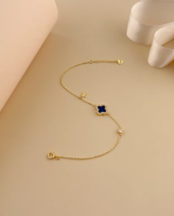 RANTAI TANGAN PECULIAR AMIKA PETITE BATU LAPIS LAZULI BIRU