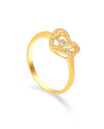 CINCIN CINTA HATI DANCING STONE