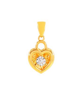 LOKET KUNCI HATI DANING STONE