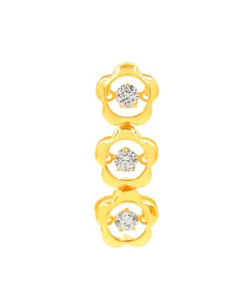 LOKET TROIS FLEUR DANCING STONE