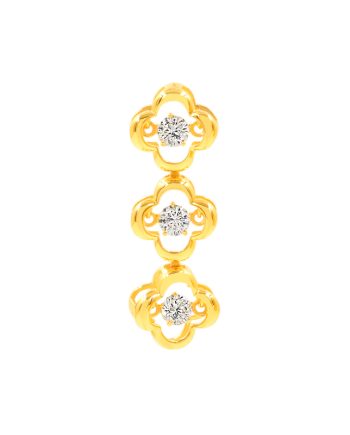 LOKET TROIS CLOVER DANCING STONE