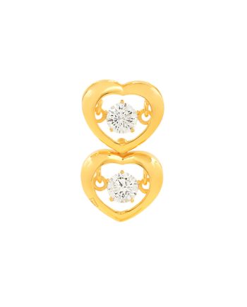 LOKET DOUBLE LOVE DANCING STONE