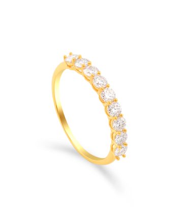 CINCIN MOISSANITE MAHINA HALF STONE