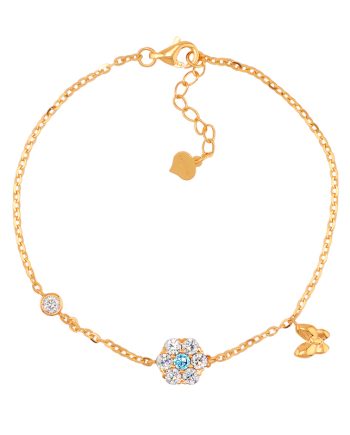 RANTAI TANGAN PECULIAR BRYONY BIRU MOISSANITE