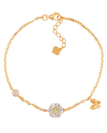 RANTAI TANGAN PECULIAR BRYONY HIJAU MOISSANITE