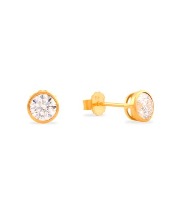 SUBANG PAKU COTERIE (BESAR) MOISSANITE